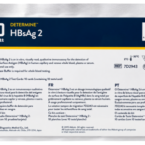 Rapid Test Kits:HEPATITIS: Determine HBsAg 2